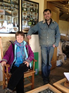 THE YOUNG CARPENTER WAS RATHER CUTE TOO...