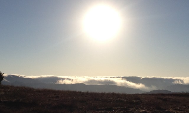 Sun and Clouds Mt Tam 2
